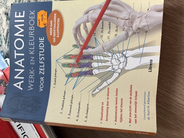 9789089986191-Anatomie.-Werk-en-kleurboek-voor-zelfstudie