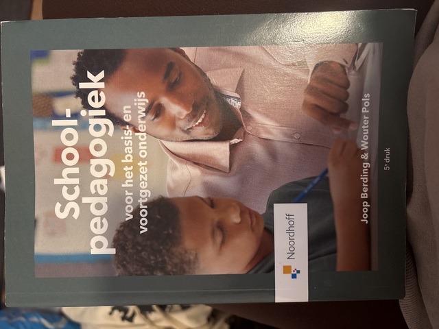 9789001079888-Schoolpedagogiek