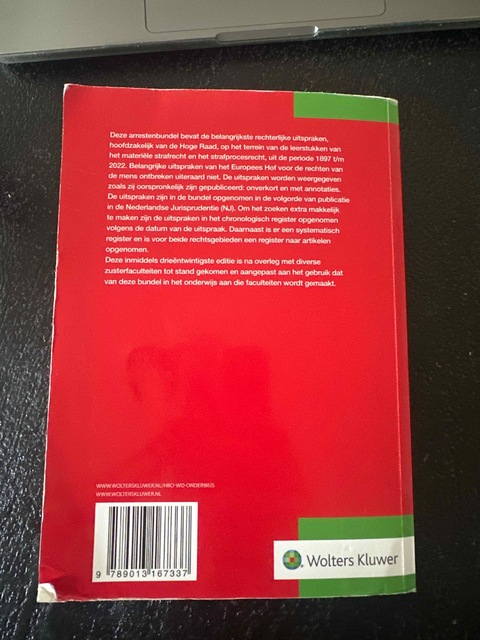 9789013167337-Arresten-strafrechtstrafprocesrecht-2022