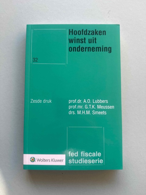 9789013133974-Hoofdzaken-winst-uit-onderneming
