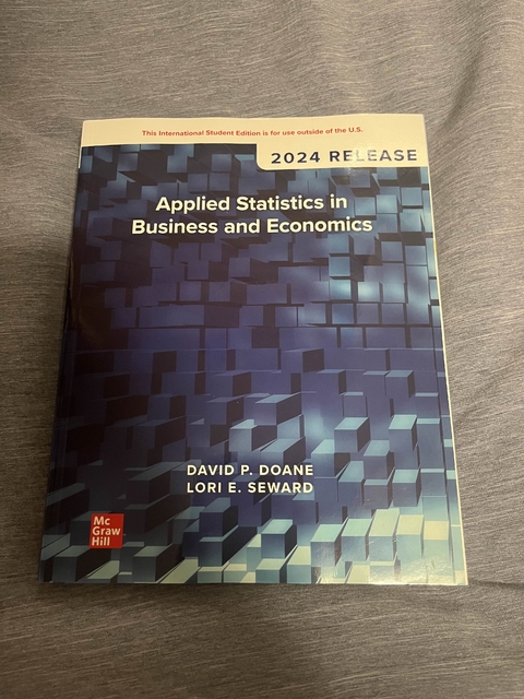 9781266798641-Applied-Statistics-in-Business-and-Economics-2024-Release-ISE