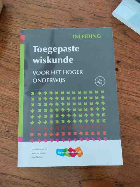 9789006144659-Toegepaste-wiskunde-voor-het-hoger-onderwijs