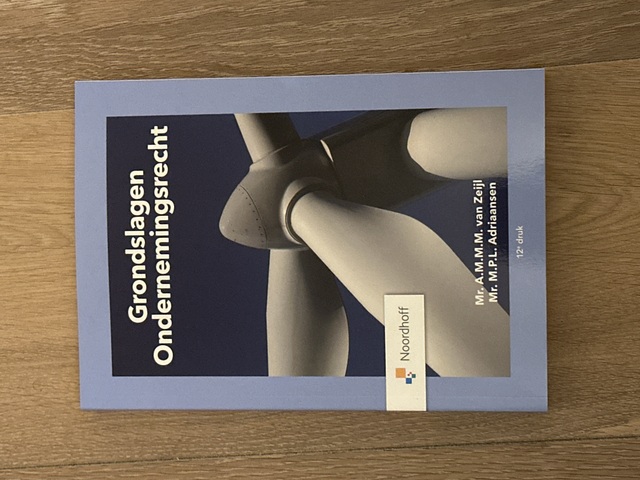 9789001299095-Grondslagen-Ondernemingsrecht
