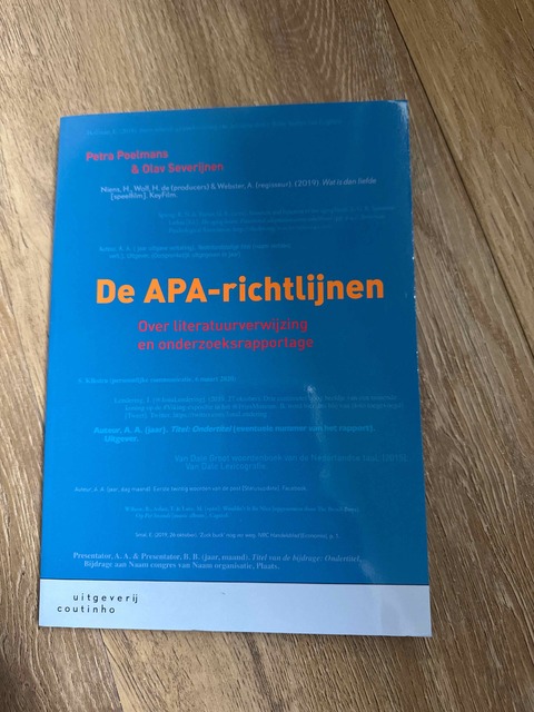 9789046907283-De-APA-richtlijnen