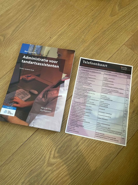 9789036823425-Administratie-voor-tandartsassistenten