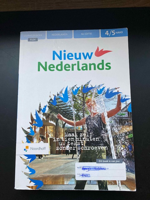 9789001900519-Nieuw-Nederlands-4-5-havo-leerwerkboek