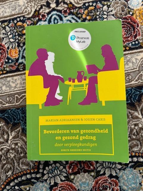9789043040846-Bevorderen-van-gezondheid-en-gezond-gedrag-1e-herziene-editie-met-MyLab-NL-toegangscode