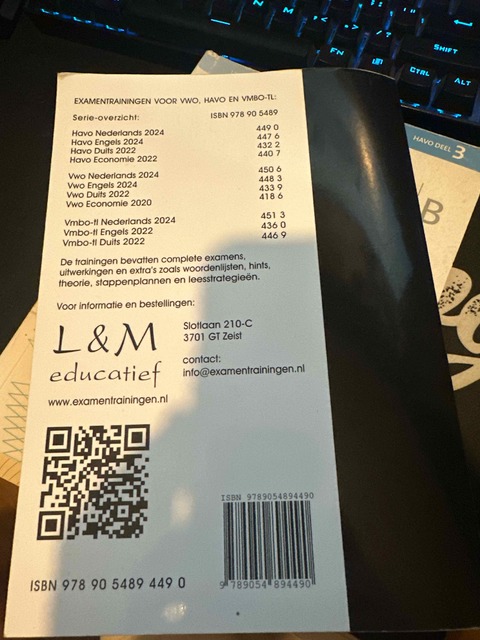 9789054894490-Examentraining-Havo-Nederlands-2024