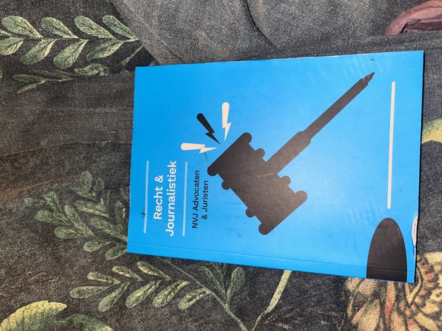 9789491123054-Recht-amp-Journalistiek-NVJ-Advocaten-amp-Juristen