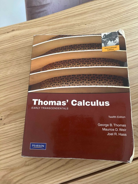 9780321636324-Thomas-Calculus