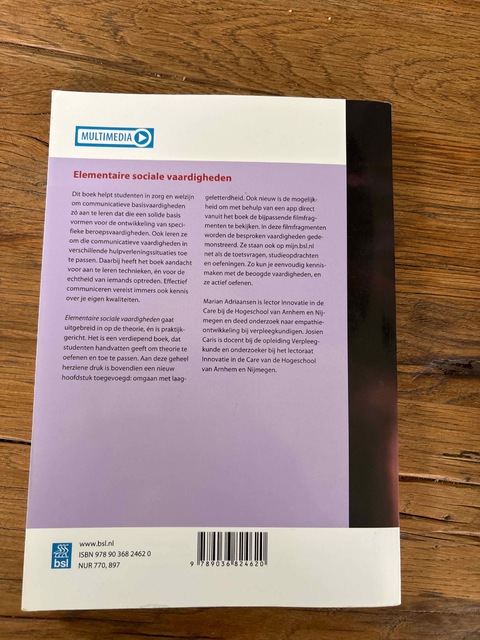 9789036824620-Elementaire-sociale-vaardigheden