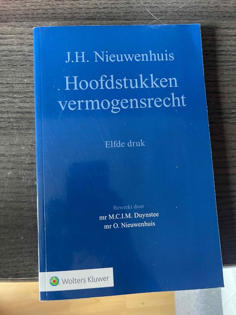 9789013132854-Hoofdstukken-vermogensrecht