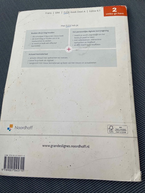 9789001045715-Grandes-Lignes-2-vmbo-gt-havo-Flex-boek-A