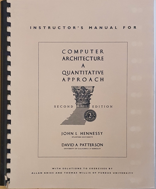 9781558604094-Computer-Architecture-a-Quantitative-Approach--Instructors-Ma