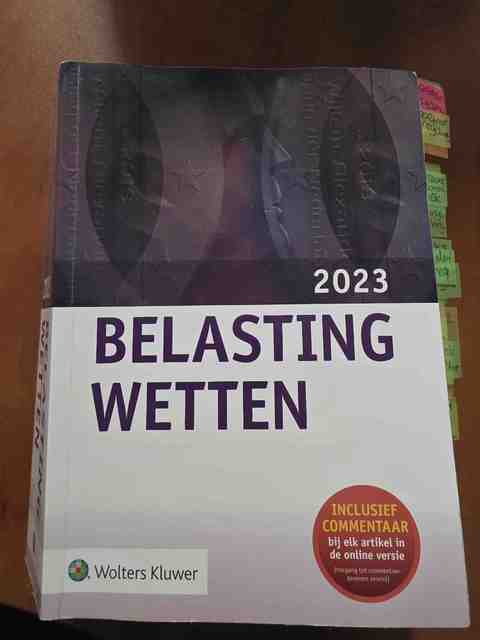 9789013171075-Belastingwetten-2023