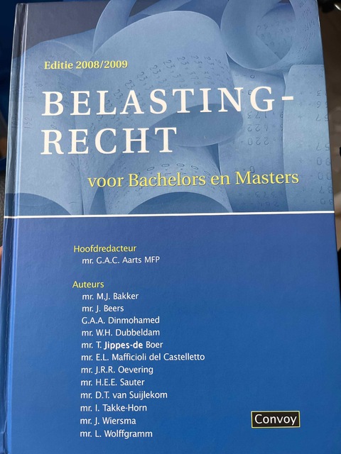 9789079564019-Belastingrecht-voor-Bachelors-en-Masters-20082009