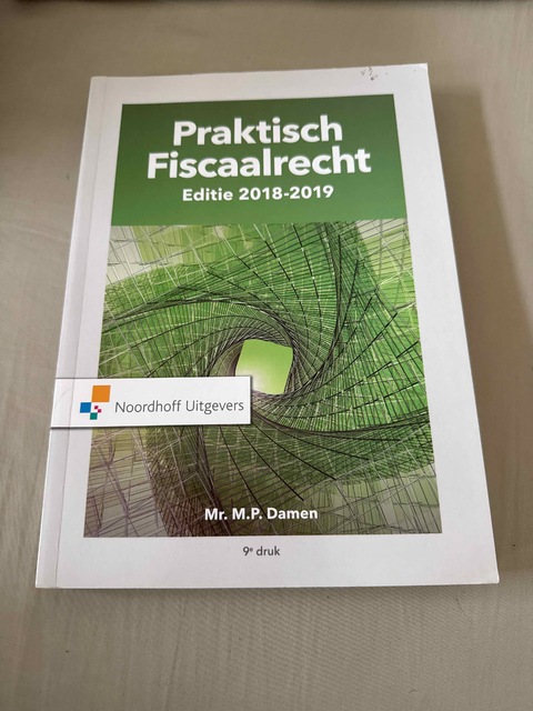 9789001886271-Praktisch-Fiscaalrecht-2018-2019