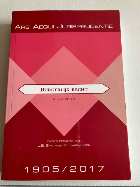 9789070094263-Jurisprudentie-Burgerlijk-recht-1905-2017