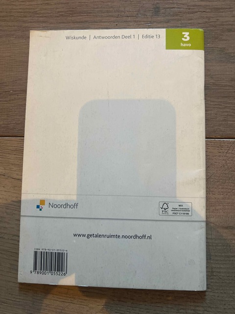 9789001055226-Getal-Ruimte-3-havo-wiskunde-Antwoorden-1