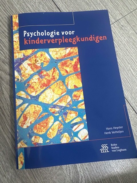 9789036812627-Psychologie-voor-kinderverpleegkundigen