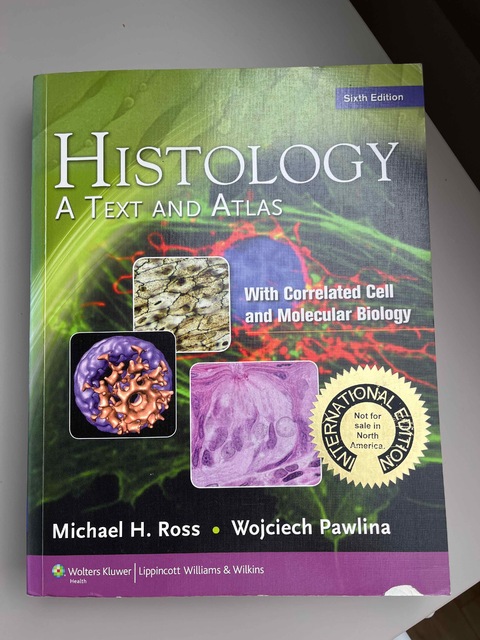 9781451101508-Histology-A-Text-and-Atlas-International-Edition