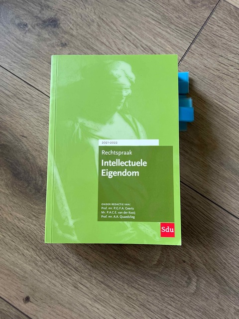 9789012406574-Rechtspraak-Intellectuele-Eigendom-2021-2022