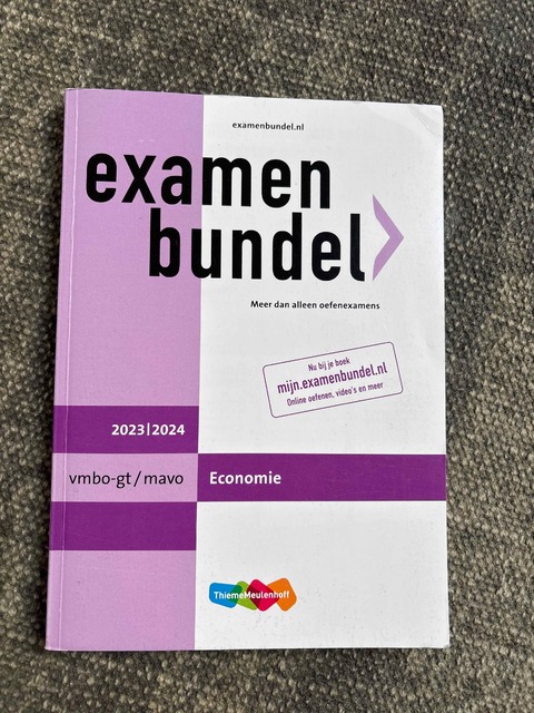 9789006648232-Examenbundel-vmbo-gtmavo-Economie-20232024