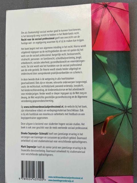 9789024437405-Recht-voor-de-sociaal-professional