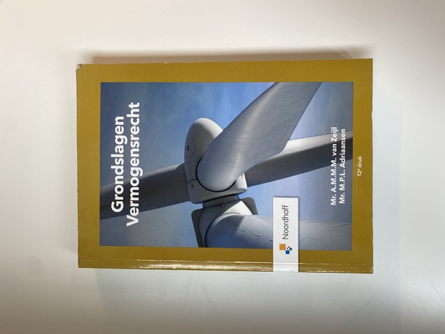 9789001299118-Grondslagen-Vermogensrecht