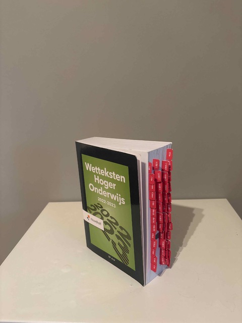 9789001299132-Wetteksten-Hoger-Onderwijs-2022-2023