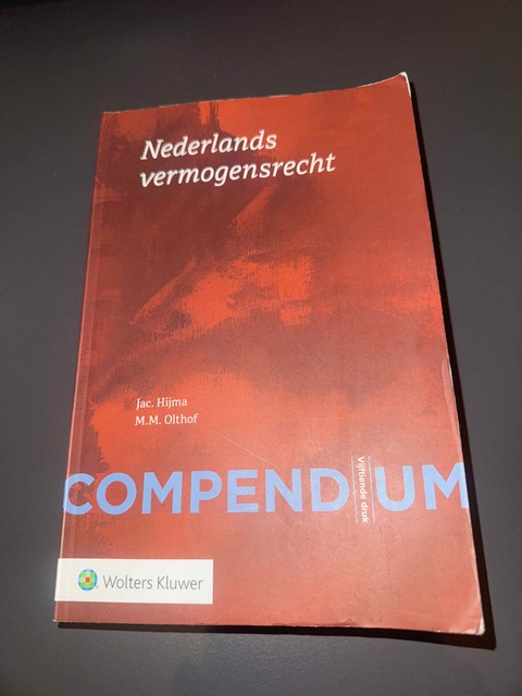 9789013171235-Compendium-Nederlands-vermogensrecht