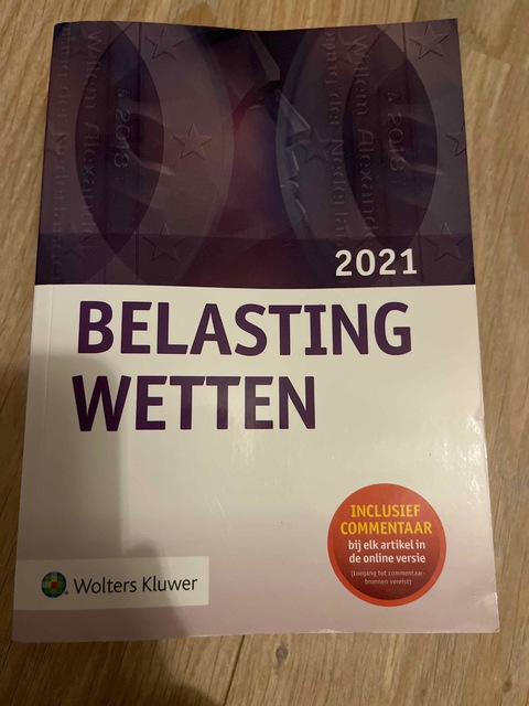 9789013161151-Belastingwetten-2021
