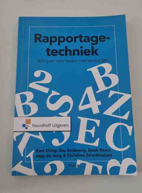 9789001881788-Rapportagetechniek