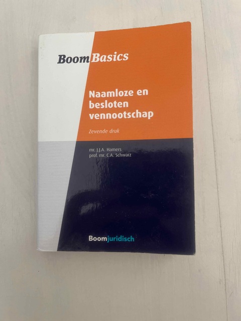 9789462902992-Boom-basics-naamloze-en-besloten-vennootschap