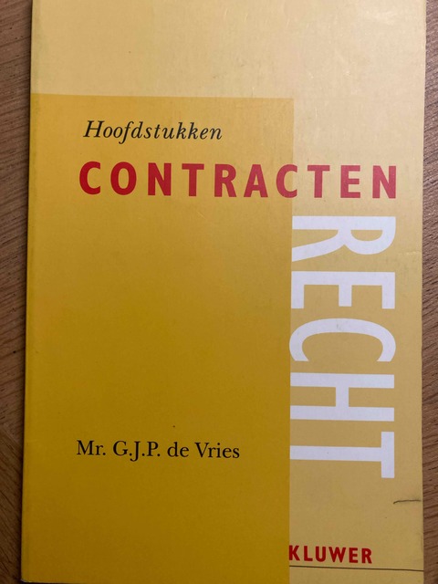 9789026826283-Hoofdstukken-contractenrecht
