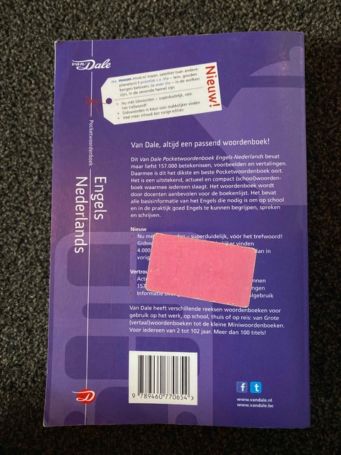 9789460770654-Van-Dale-pocketwoordenboek-Engels-Nederlands