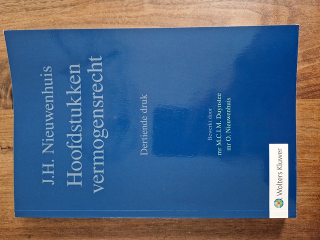 9789013167177-Hoofdstukken-vermogensrecht