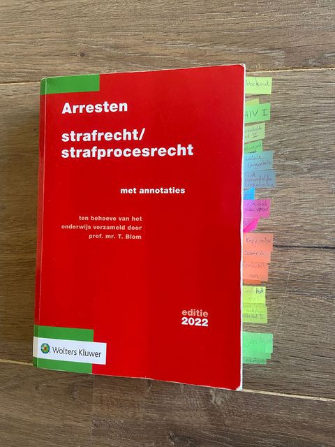 9789013167337-Arresten-strafrechtstrafprocesrecht-2022