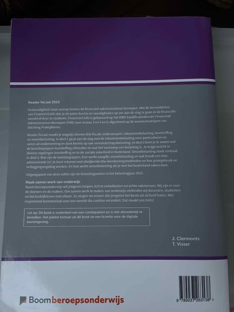 9789037263138-Reader-fiscaal-2022-combipakket