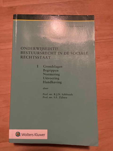 9789013142563-Onderwijseditie-bestuursrecht-in-de-sociale-rechtsstaat-band-1