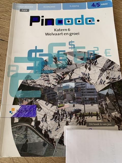 9789001753894-Pincode-45-havo-katern-6-Welvaart-en-Groei-Leerwerkboek