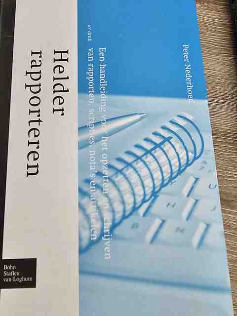 9789031390311-Helder-rapporteren