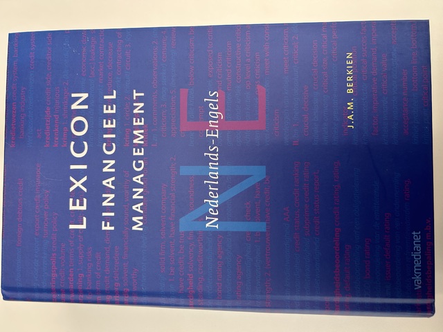 9789013091120-Lexicon-Financieel-Management-Nederlands-Engels