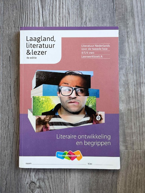 9789006371376-Laagland-literatuur-lezer-456-vwo-Leerwerkboek-A