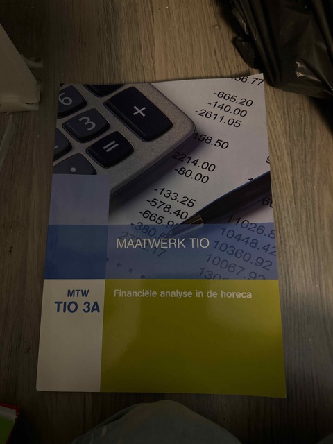 9789400221796-Maatwerk-TIO-3-Financiele-analyse-en-bewaken-in-de-horeca