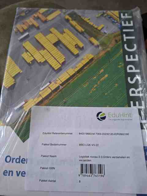 9789463763196-Logistiek-niveau-2-3-Orders-verzamelen-en-verzenden-licentie-boek