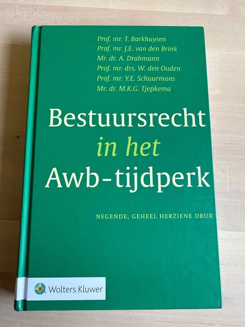 9789013165401-Bestuursrecht-in-het-Awb-tijdperk