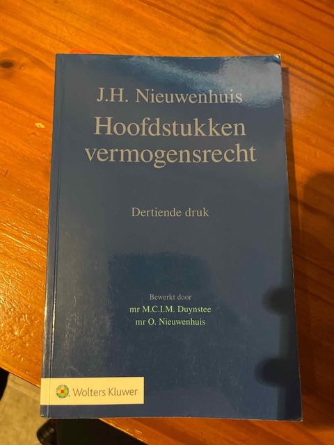9789013167177-Hoofdstukken-vermogensrecht
