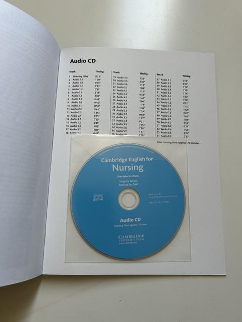 9780521141338-Cambridge-English-for-Nursing-Pre-intermediate-Students-Boo