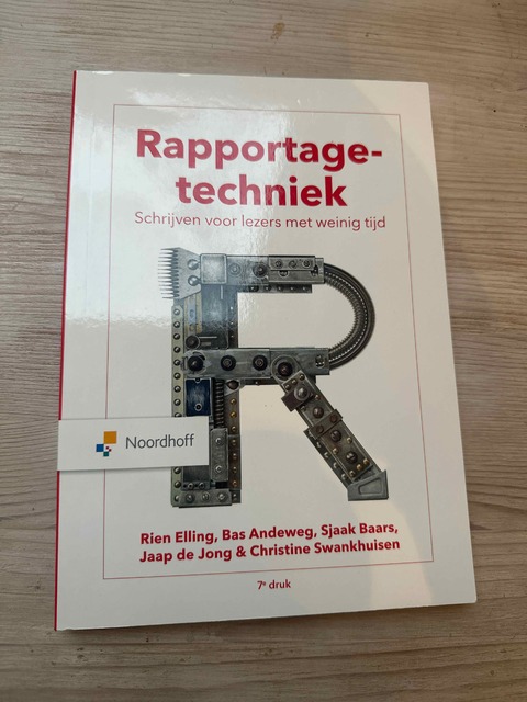 9789001078560-Rapportagetechniek